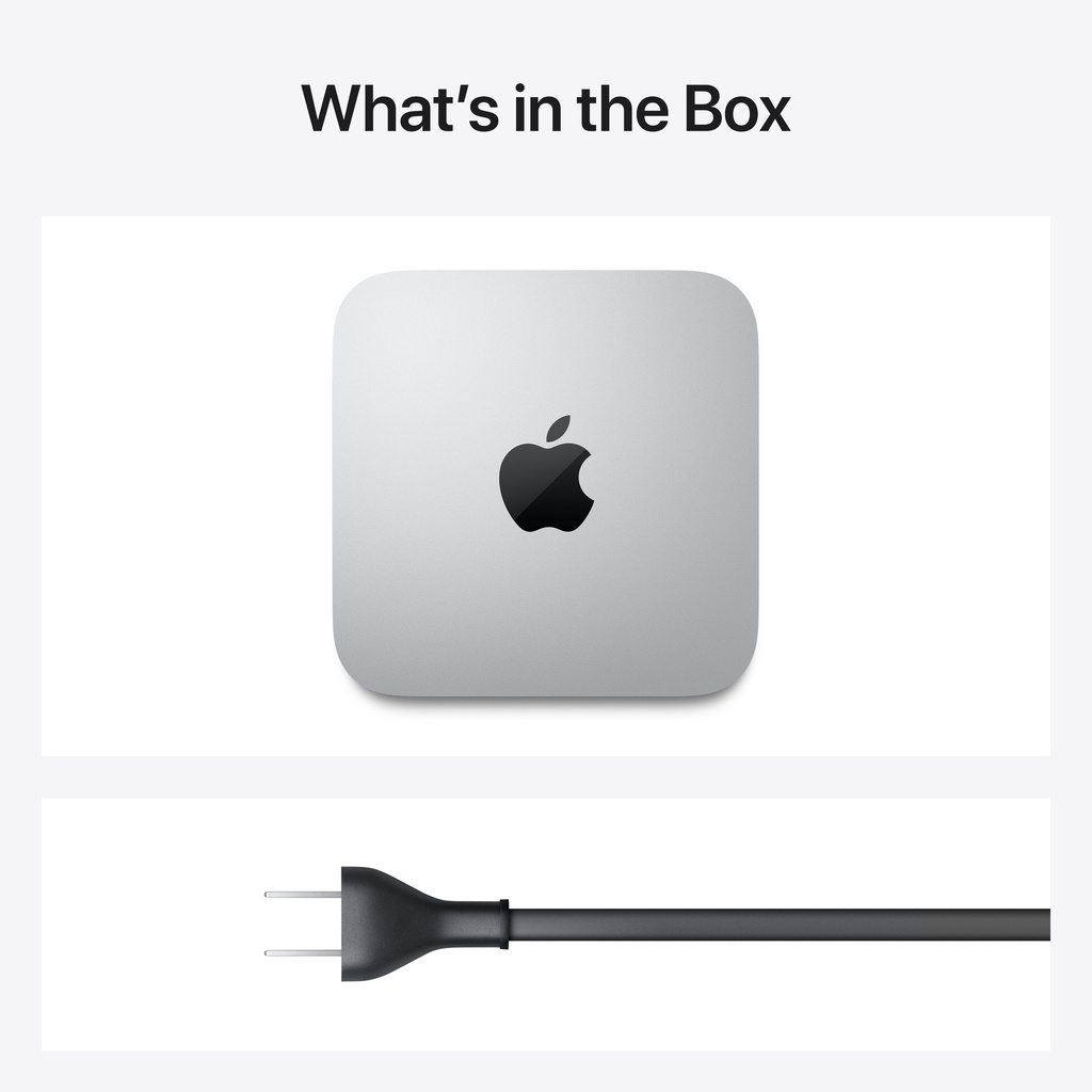 Apple Mac mini: Apple M1 chip with 8-core CPU and 8-core GPU